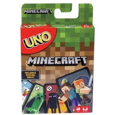 美泰兒 UNO Minecraft 創世神 卡牌 桌遊 派對, 1個