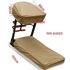 런닝 머신커버 워킹 가정용 기계 액세서리, 카키 스몰, 기본 모델명/품번