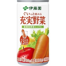 이토엔 충실 야채 녹색 황색 야채 믹스 190 G×20개 세트 3917, 1