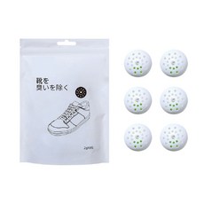 除臭球 鞋子去味劑 除異味, 1個, 下1等於1顆 下6顆夾鏈袋包裝