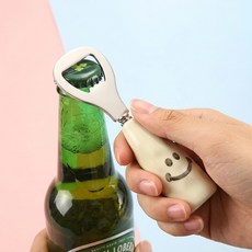 루나픽스 예쁜 병따개 맥주 병뚜껑 오프너, 1개, 스마일