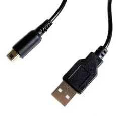 닌텐도 신형 NDSi 3DS New 3DS XL LL 호환용 USB 충전 케이블, 1개, 검정색, ndsi/3ds xl