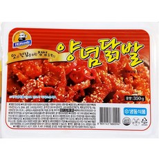 임꺽정 무뼈양념닭발 350g 무뼈양념닭발 양념육 즉석 sis*5184UJ, 1개