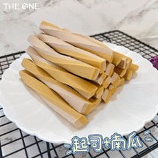 THE ONE 高鈣雙效軟質潔牙骨 幼犬老犬適用 狗零食, 1個, 起司＋南瓜(200g)