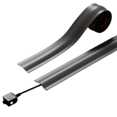 유피해피 전기 선정리 쫄대 전선 몰딩, 1개, 유피 그레이 5.5cm X 3M