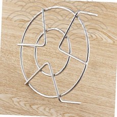 스테인리스 원형 받침 주방용품 열차단 조리도구 가스레인지 보조기구, 1개, 스텐받침대