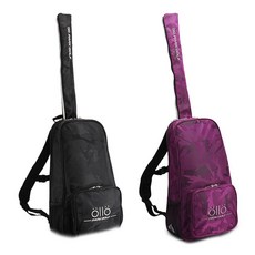 올로 파크골프 팩백 클럽커버 겸용 ths*49006iA, 검정, 1개