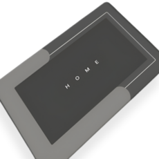 해피스 빨아쓰는 규조토 발매트 욕실 주방 화장실 미끄럼방지, 짙은그레이