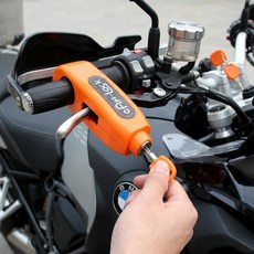 오토바이 자전거 도난방지 핸들락 자물쇠 핸들 잠금장치