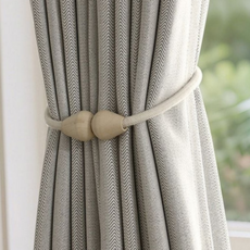 커튼 자석 버클 모던 장식 악세사리 커튼 끈 홀더 고정 매듭 인테리어 묶음형 북유럽 패브릭 디자인 심플