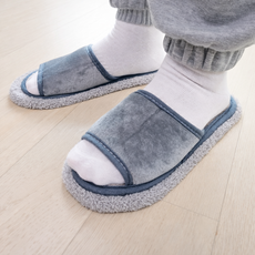 벤스투 먼지제거 탈부착 청소슬리퍼, 남성용, 1개