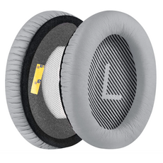 보스 QC35 QC45 QC25 QC QC SE AE2 이어 패드 호환 쿠션 커버 헤드셋 헤드폰 교체 스펀지, 그레이 이어패드 1쌍