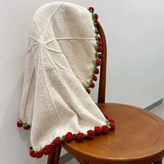 꽃다발담요 뜨개질 실뜨기 재료 가정용 키트