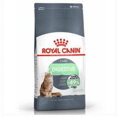 로얄캐닌 캣 다이제스티브 2kg 고양이 사료 소화기능 보조, 1개, 닭+오리