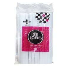 오공 핫멜트 글루건심 실리콘 접착제 GS1085 600g 11.3mm, 1세트