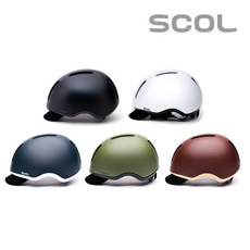 SCOL 플레이 어반 자전거헬멧 전기자전거, 카모 카키/ L (58~62cm), 1개 카모 카키/ L (58~62cm), 1개