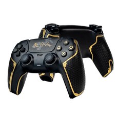 Controller Grips for PS5 DualSense Skin kit Anti-Skid Multi-Texture Sweat Absorption Pre-Cut G, For DualSense, 그린, 블랙, 실버