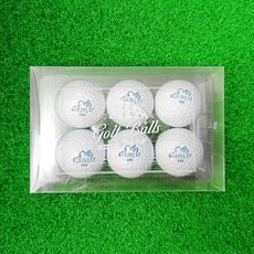 GVOVLVF 888 高爾夫球, 1個, 6顆 盒裝2層比賽球