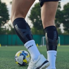 가드엑스 테이핑 카프슬리브 종아리 보호대, 블랙, 1세트