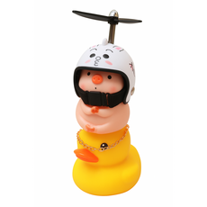 로드킷 돼지 헬리콥터 오토바이 스쿠터 핸들악세사리 꾸미기, 1개, 토끼