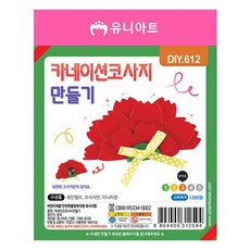 카네이션 코사지 만들기 (10개 1세트)