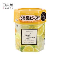 KOKUBO日本進口芳香劑，鞋櫃/衛生間除臭消臭，空氣清新香薰，持久淨化異味, 1個, 檸檬味 200g