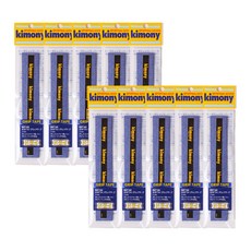 키모니 네오 드라이 건식 땀흡수 오버 그립, 블루, 10개