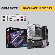 GIGABYTE技嘉 B760M AORUS ELITE AX 主機板 MATX/DDR5/1700腳位/D5 主板