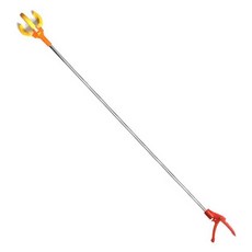 과일따는집게 3발 막대 감따개 채집기 도구 감 과일 사과 수확 장대 과수원 1.2m 1.5m, 2. 1.5m 과일따기(핸들바형), 1개