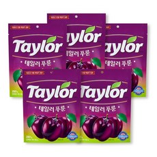 [테일러팜스 공식] 푸룬 건자두 250g x 5봉, 없음