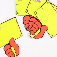 올리버샵 손팻말 쇼카드 6매 매장가격표, SALE