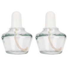 스토니랩 알코올 램프 2팩 150ml 유리 분젠 버너 클래식 스타일 실험실용 저온 실험실 난방 장비 알코올 포함 없음, 250 ml