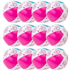 Mini Inflatable 5\" Paw Patrol Character Vinyl Beach Balls – 12 Piece, Mini Inflatable 5" Paw Patrol