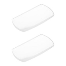 The Lord of the Tools 세이코와 호환되는 10x5mm 미네랄 직사각형 돋보기 2개 시티즌 일부 시계와 호환 더블 데이트 윈도우, The Lord of the Tools 세이코와 호환되