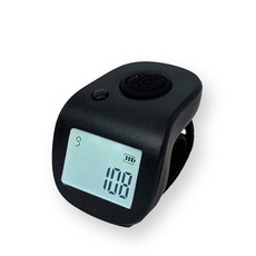 新韻傳音 小緣心計數器 (指環計數器 念佛計數器 戒指計數器 迷你計數器), 黑色, 1個