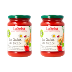라셀바 이탈리아 어린이용 유기농 저염 토마토소스, 2개, 340g