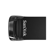 SanDisk 晟碟 Ultra Fit 16GB USB 3.2 CZ430 隨身碟 - 130MB/s 讀取速度 典雅黑, 1個