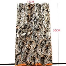 인조코르크보드 테라보드 도마뱀백스크린 게코 파충류 타란튤라 사육장 꾸미기, 1개, E. S4 샴페인 나무껍질 30x5cm