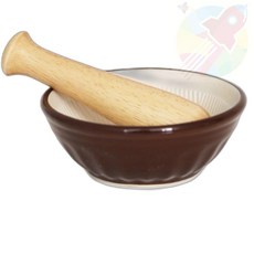 혜문잡화상점 도자기깨갈이(소) 깨갈이절구 미니절구 절구공이 깨그라인더절구 깨분쇄절구