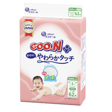 군 플러스 테이프형 기저귀 남여공용, 소형(S), 200매