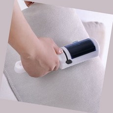 에버템즈 털 먼지 제거 브러쉬 먼지제거솔 휴대용청소솔, 화이트