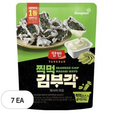 양반 동원 찍먹김부각 와사비, 7개, 60g