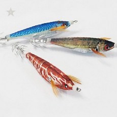 에기 루어 한치 갑오징어 낚시 미끼 수평 침강 바다 선상 갯바위 야간 조황, 5, 1개