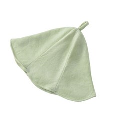 보스케 극세사 사우나 모자 온천여행 스파햇, 1개, 그린