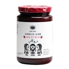트라피스트수녀원 100% 유기 딸기잼, 410g, 1개
