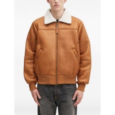 알파인더스트리 시어링 칼라 집업 재킷