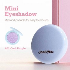 뷰티톡 JOOCYEE BE A 「키덜트」크리스탈 글로스 & 블러쉬 글로시 루즈 하이라이터 다목적 크림 아이섀도우284740285271, 01 COOL PRRPLE