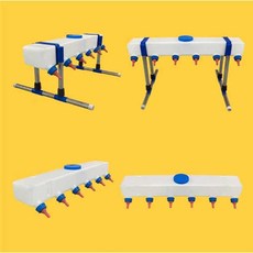 염소 포유기 양 수유기 가축 동물 축산 기자재, 1개, 양면 12개 젖꼭지 스탠드 포함 +젖꼭지10개