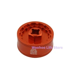 5in1 바텀 브래킷 툴 키트 자전거 제거기 (DUB BBR60 BB93 BB52 BSA30 BB386EVO 호환) - 설치, 01 2피스 Orange