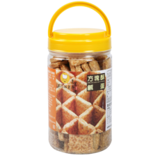港記酥皇 鹹蛋黃方塊酥, 1罐, 300g